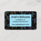 Colorful Balloon Visitekaartje (Voorkant)