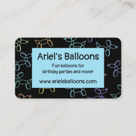 Colorful Balloon Visitekaartje