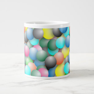 Colorful Balloons Banner Grote Koffiekop