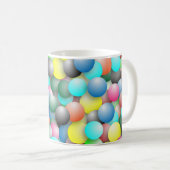 Colorful Balloons Banner Koffiemok (Voorkant rechts)