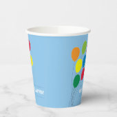 Colorful Balloons Boy's Birthday Party Papieren Bekers (Links)