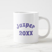 Colorful Balloons en Birthday Cake Grote Koffiekop (Rechts)