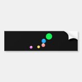 Colorful Balls Bumpersticker (Voorkant)