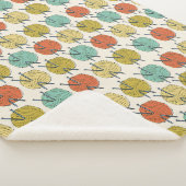 Colorful Balls of Yarn Wool Pattern Sherpa Deken (3/4)