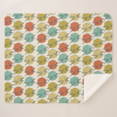 Colorful Balls of Yarn Wool Pattern Sherpa Deken (Voorkant (horizontaal))