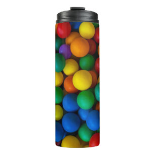 Colorful Balls Pattern Cute bright Thermosbeker