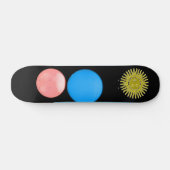 Colorful Balls Skateboard (Horizontaal)