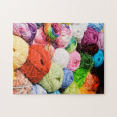 Colorful Balls van Yarn Legpuzzel (Horizontaal)