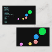 Colorful Balls Visitekaartje (Voorkant / Achterkant)