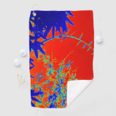 Colorful Bamboo Wave Golfhanddoek (Insitu)