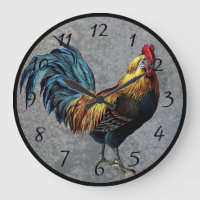 Colorful Bantam Rooster