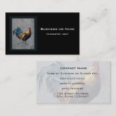 Colorful Bantam Rooster Visitekaartje (Voorkant / Achterkant)