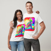 Colorful Barrel Racer T-shirt (Unisex)