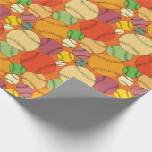 Colorful Baseball Patroon Cadeaupapier (Hoek)