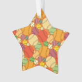 Colorful Baseball Patroon Ornament (voorkant)