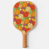 Colorful Baseball Patroon Pickleball Paddle (Voorkant)