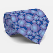 Colorful Baseball Patroon Stropdas (Opgerold)