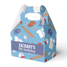 Colorful Baseball Theme Party