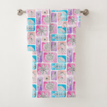 Colorful Bath Towelset