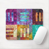 Colorful Batik Quilt Blokken Muismat (Met muis)