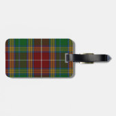 Colorful Baxter Tartan Pset Bagagelabel (Achterkant horizontaal)