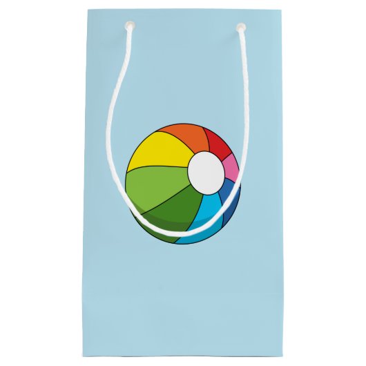 Colorful Beach Ball Klein Cadeauzakje (Voorkant)