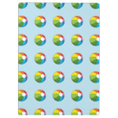 Colorful Beach Ball Klembord (Achterkant)