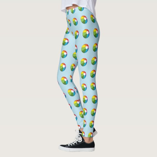 Colorful Beach Ball Leggings (Links)