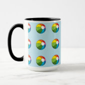 Colorful Beach Ball Mok (Links)