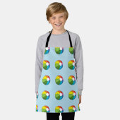 Colorful Beach Ball Schort (Gedragen)