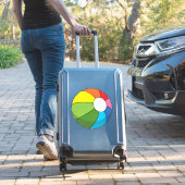Colorful Beach Ball Sticker (Koffer Insitu)