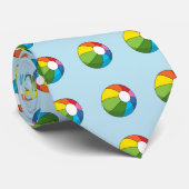 Colorful Beach Ball Stropdas (Opgerold)