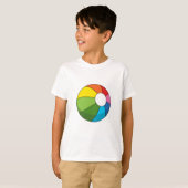 Colorful Beach Ball T-shirt (Voorkant volledig)