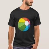 Colorful Beach Ball T-shirt (Voorkant)