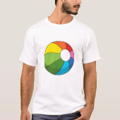 Colorful Beach Ball T-shirt (Voorkant)