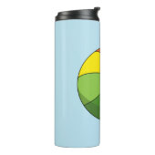 Colorful Beach Ball Thermosbeker (Gedraaid links)