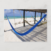 Colorful Beach Hammocks Cozumel Mexico Briefkaart (Voorkant)