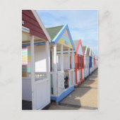 Colorful Beach Huts Briefkaart (Voorkant)