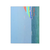 Colorful Beach Umbrella Notitieblok (Linkerzijde)