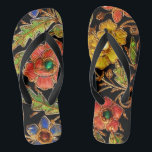 Colorful Beaded Flowers op Velvet Teenslippers<br><div class="desc">Dit afbeelding van de Kleurrijke Bodembloemen werd samen van een bedekte antiek fluwelen handtas gespoten.</div>