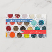 Colorful Beads Handmade Jewelry Visitekaartje (Voorkant)
