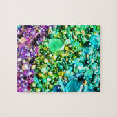 Colorful Beads Jigzaag Legpuzzel (Horizontaal)