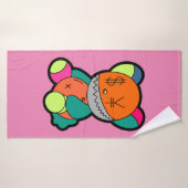 Colorful bear badhanddoek (Badhanddoek)