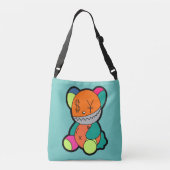 Colorful bear crossbody tas (Achterkant)