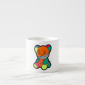 Colorful bear espresso kop (Voorkant)