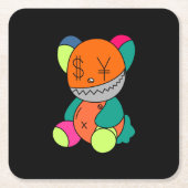 Colorful bear kartonnen onderzetters (Voorkant)