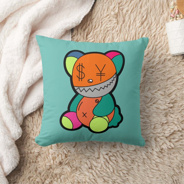 Colorful bear kussen (Deken)