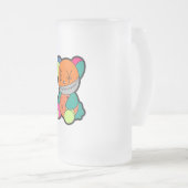 Colorful bear matglas bierpul (Voorkant rechts)