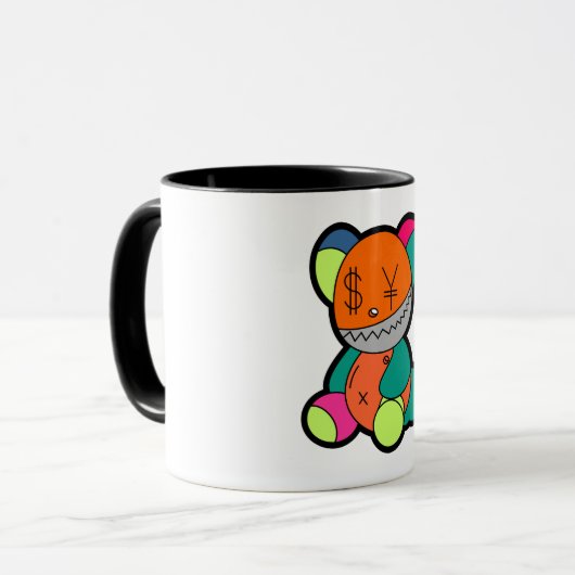 Colorful bear mok (Voorkant links)