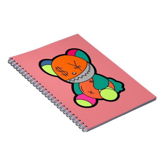 Colorful bear notitieboek (Rechterzijde)